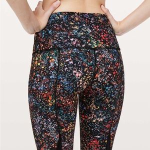 Lululemon > NWOT Wunder Under Crop II Special Edition Scallop 24 Flowerescent 4